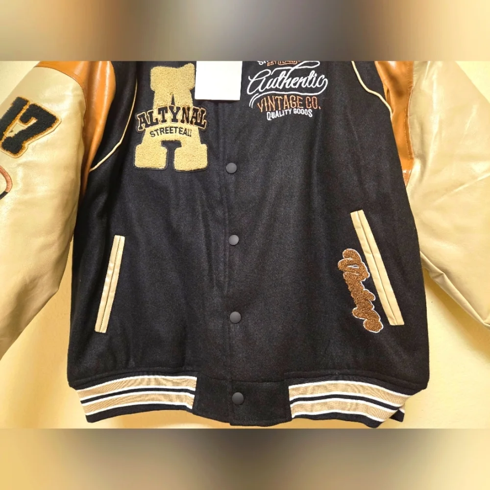 NWT Unisex Leather Aelfric Eden Jacket - Picture 5 of 11